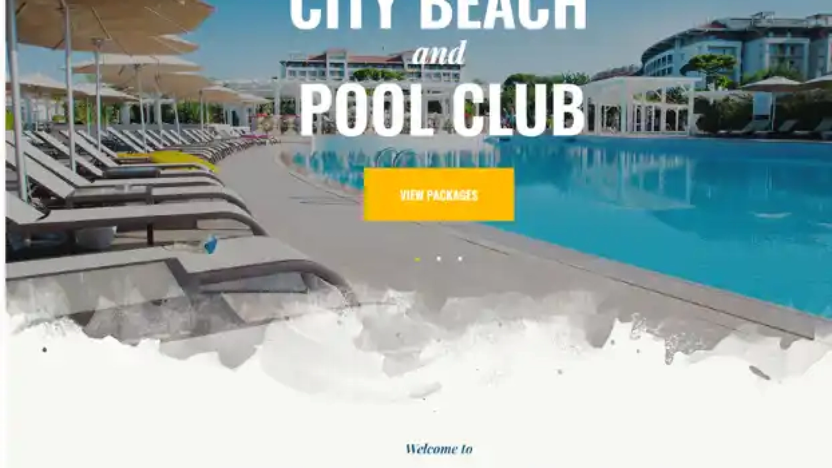 Pool Club 2 Website Demo